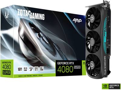 Видеокарта ZOTAC GAMING GeForce RTX 4080 SUPER AMP 16GB ZT-D40820F-10P