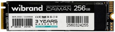 Внутренний HDD/SSD Wibrand Caiman 128GB M.2 2280 NVMe PCIe Gen4 x4 3D TLC WIM.2SSD/CA128GB