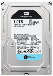 Внутренний HDD/SSD Western Digital Enterprise Class 1TB 7200rpm 128MB WD1002F9YZ