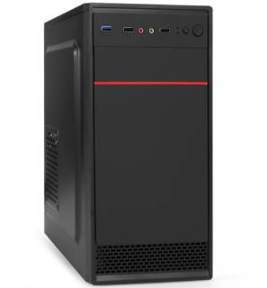 Корпус Casecom GN-1714 450W-120MM USB 3.0 MATX, BLACK GN-1714-450