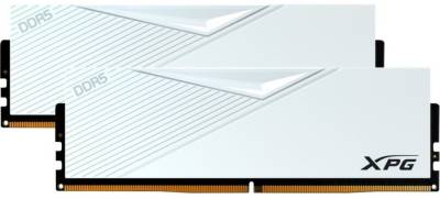 Оперативная память A-Data XPG LANCER White Edition DDR5 64GB (2x32GB) 5600MHz CL36 Kit AX5U5600C3632G-DCLAWH
