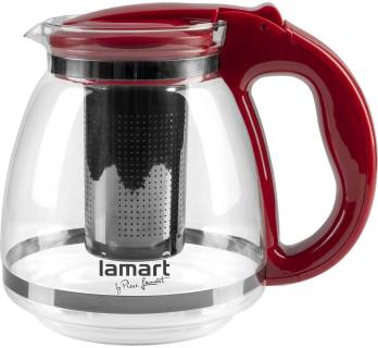 Электрочайник Lamart Verre 1,5l - Червоний