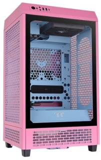 Корпус Thermaltake The Tower 200 Tempered Glass (CA-1X9-00SAWN-00) Bubble Pink