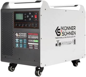 Konner&Sohnen Portable Power Station 3000W/3072Wh KS 3000PS