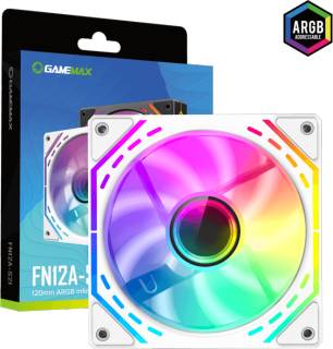 Вентилятор GAMEMAX FN12A S2I (FN12A-S2I-W) White