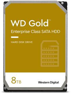 Внутренний HDD/SSD Western Digital WD Gold 8TB 7200rpm 256MB WD8005FRYZ