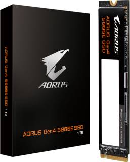 Внутренний HDD/SSD Gigabyte AORUS Gen4 5000E SSD 1TB M.2 2280 NVMe PCIe Gen4 x4 3D TLC AG450E1024-G
