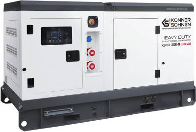 Генератор Konner&Sohnen Heavy Duty Silent Diesel Generator 33kVA KS 33-3DE-G
