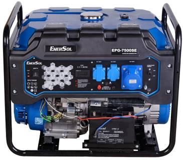 Генератор EnerSol Gasoline Generator 7.5kW EPG-7500SE