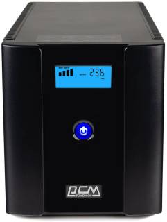ИБП Powercom RPT-2000AP LCD SCHUKO 00210226