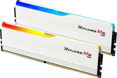 Оперативная память G.Skill Ripjaws M5 RGB White DDR5 32GB (2x16GB) 6400MHz CL32 Kit F5-6400J3239G16GX2-RM5RW