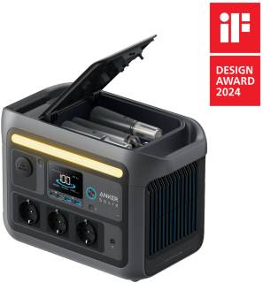 ANKER SOLIX C800 Plus Portable Power Station 1200W/768Wh A1754