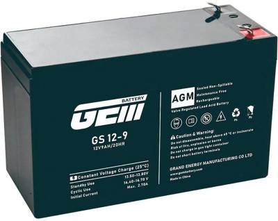 Аккумуляторная батарея GEM GS 12-9