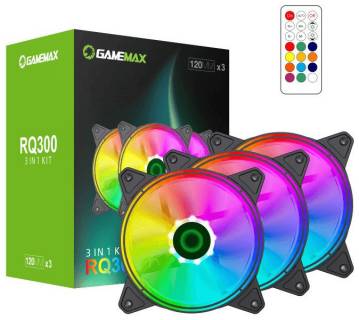 Вентилятор GAMEMAX RQ 300 (Kit 3in1) Black
