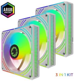 Вентилятор GAMEMAX RA300 (Kit 3in1) White RA300 WH