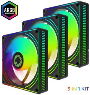 Вентилятор GAMEMAX RA300 (Kit 3in1) Black RA300 BK