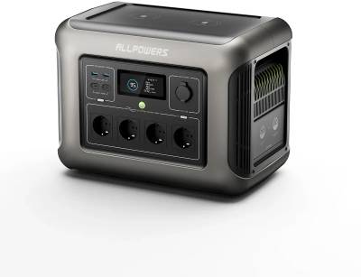 AllPowers R1500 Portable Home Backup Power Station 1800W/1152Wh