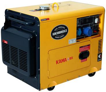 Генератор Kama by Reis Diesel Generator 7.5kW KDK10000SC3