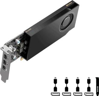 Видеокарта PNY NVIDIA RTX A1000 8GB LowProfile VCNRTXA1000-PB