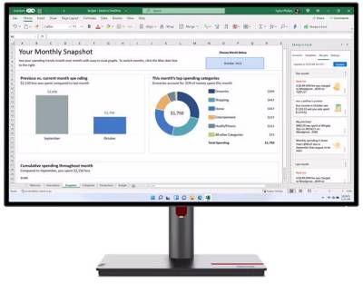 Монитор Lenovo ThinkVision P27h-30 (63A1GAT1EU)