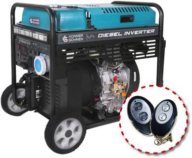 Генератор Konner&Sohnen Diesel Inverter 10kW KS 9500iDE ATSR