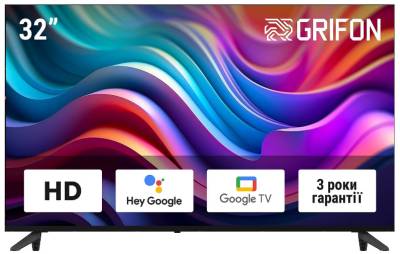 Телевизор Grifon DV32HSB
