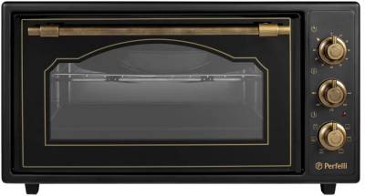 Духовка Perfelli LAGGIO  48 BLACK RETRO