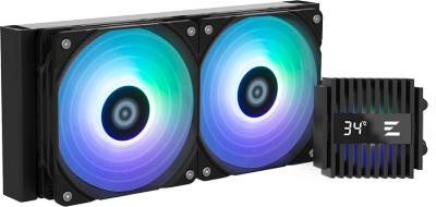 Кулер Zalman Alpha 2 A24 ARGB Black ALPHA2A24BLACK