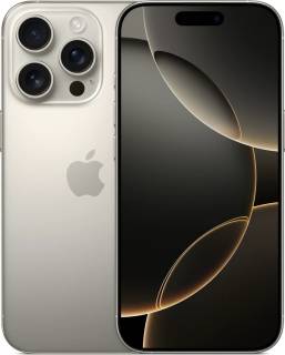 Смартфон Apple iPhone 16 Pro 1TB SIM + eSIM (MYNX3) Natural Titanium