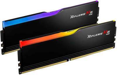 Оперативная память G.Skill Ripjaws M5 RGB Black DDR5 96GB (2x48GB) 6400MHz CL32 Kit F5-6400J3239F48GX2-RM5RK