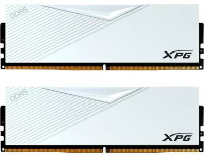 Оперативная память A-Data XPG Lancer White DDR5 64GB (2x32GB) 6000MHz CL30 Kit AX5U6000C3032G-DCLAWH