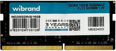 Оперативная память Wibrand So-Dimm DDR4 16GB 3200MHz CL22 WI3200DDR4S/16GB