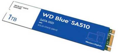 Внутренний HDD/SSD Western Digital WD BLUE SA510 1TB M.2 2280 TLC WDS100T3B0B