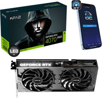 Видеокарта KFA2 GeForce RTX 4070 SUPER 1-Click OC 2X V2 12GB 47SOM7MDABCK
