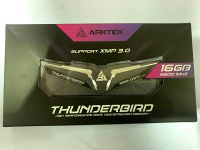 Оперативная память Arktek Thunderbird Heatsink DDR5 16GB 5600MHz CL36 AKD5S16P5600H