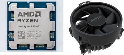 Процессор AMD Ryzen 7 9700X multipack with Wraith Stealth cooler 100-100001404MPK
