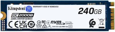 Внутренний HDD/SSD Kingston DC2000B 240GB M.2 2280 NVMe PCIe Gen4 x4 3D TLC SEDC2000BM8/240G
