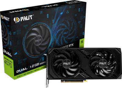 Видеокарта Palit GeForce RTX 4070 Dual 12GB NE64070019K9-1048D