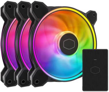 Вентилятор CoolerMaster MasterFan MF120 Halo² 3 in 1 (MFL-B2DN-213P2-R2) Black