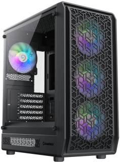 Корпус GAMEMAX Forge M with window Black Forge MB