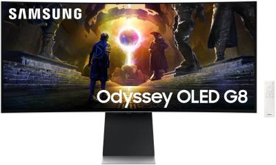 Монитор Samsung 34 Odyssey OLED G8 (LS34DG852SIXUA) Silver