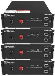 Аккумуляторная батарея Dyness HV51100-8 40.96kW 409.6V 100Ah LiFePO4 BDU100 RACK HV51100-8-40
