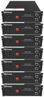 Аккумуляторная батарея Dyness HV51100-7 35.84kW 358.4V 100Ah LiFePO4 BDU100 RACK HV51100-7-35.84kW