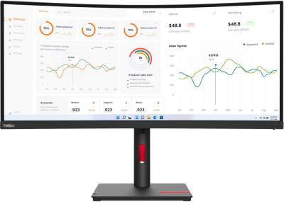 Монитор Lenovo 34 ThinkVision T34w-30 63D4GAT1EU