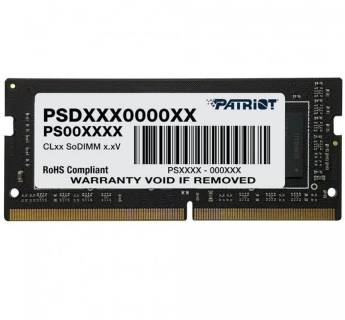 Оперативная память Patriot So-Dimm Signature Line DDR4 8GB 2666MHz CL19 PSD48G26662S