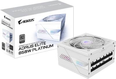 Блок питания Gigabyte AORUS ELITE P850W 80+ Platinum Modular PCIe 5.1 ICE GP-AE850PM PG5 ICE