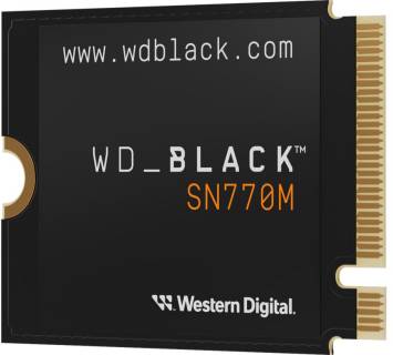 Внутренний HDD/SSD Western Digital WD_BLACK SN770M 1TB M.2 2230 NVMe PCIe Gen4 x4 TLC WDS100T3X0G / WDBDNH0010BBK