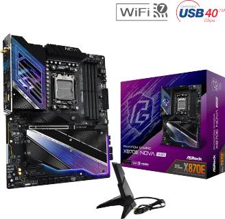 Материнская плата ASRock PHANTOM GAMING X870E Nova WiFi