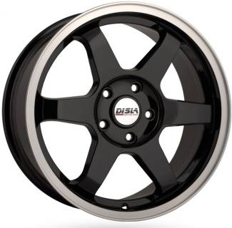 Колесные диски Disla JDM 18x8 5x112 40 72.6 Black Diamond