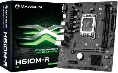 Материнская плата Maxsun Challenger H610M-R V2